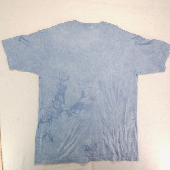 The Mountain Plane Crew Neck Short Sleeve Graphic T Shirt Mens Size XL Blue - Picture 9 of 9